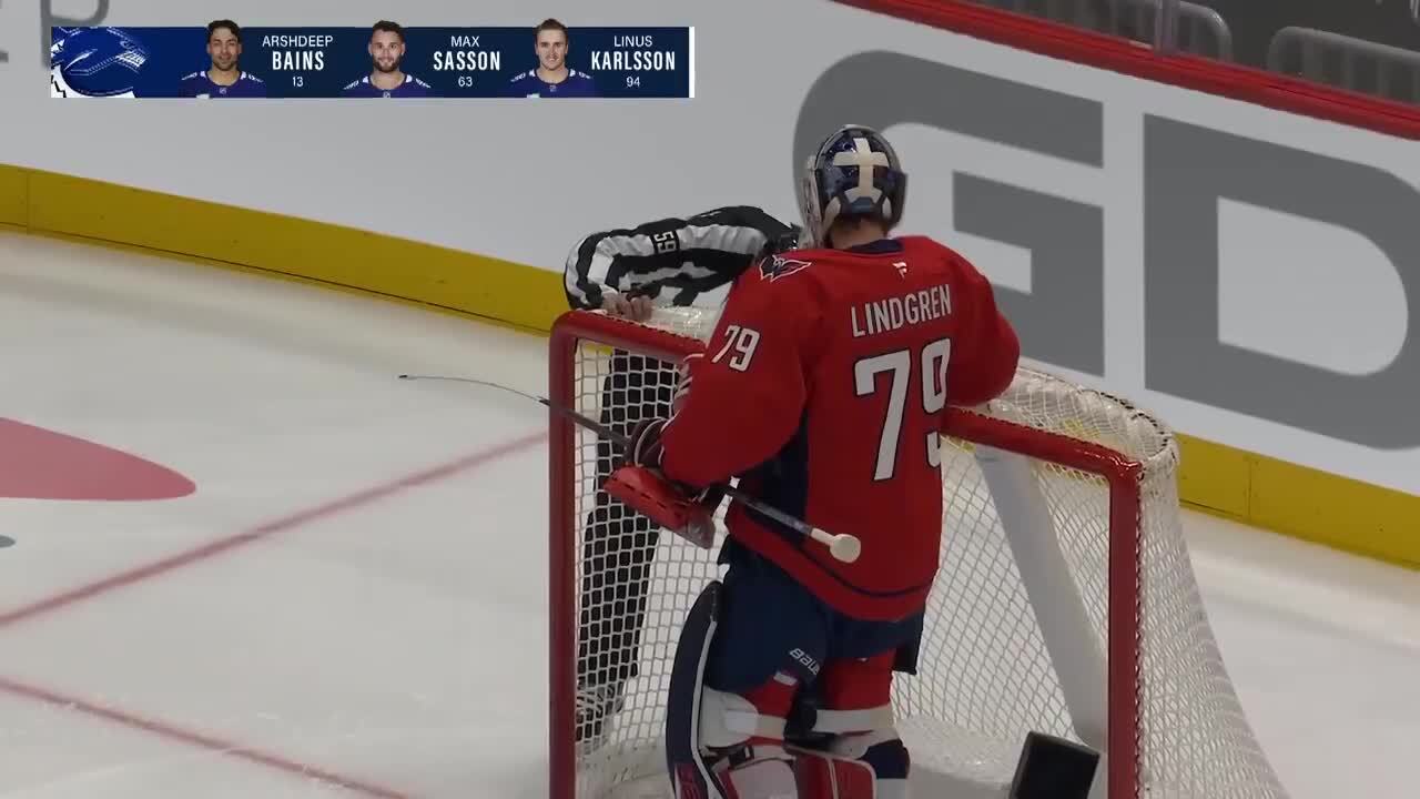 Elias Pettersson with a Goal vs. Washington Capitals