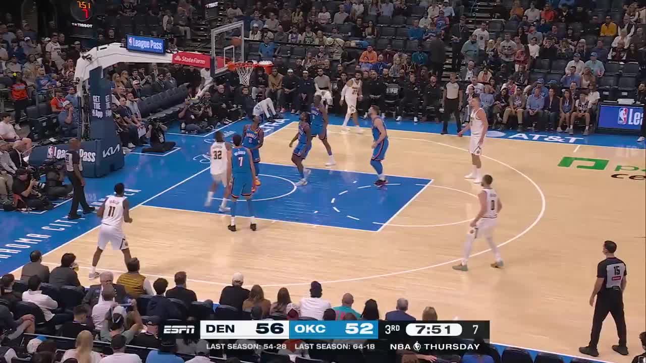 Oklahoma City Thunder vs. Denver Nuggets - Game Highlights