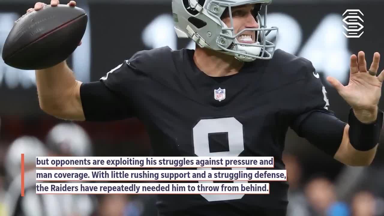 Raiders Lose Fourth Straight, Kubiak Keeps QB Door Open for Mendoza