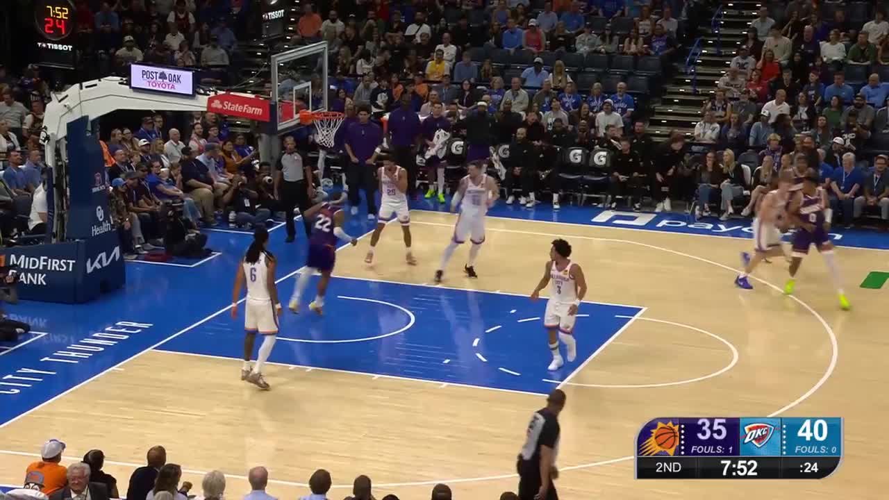 Miles Bridges hammers it home