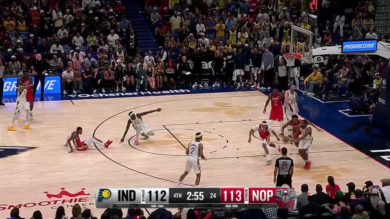 Pascal Siakam with 30 points vs. New Orleans Pelicans