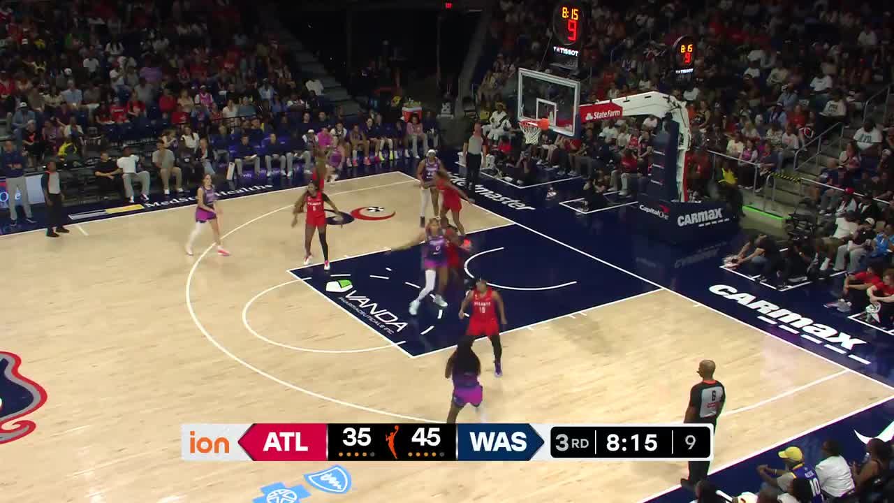 Kiki Iriafen Top Points vs. Atlanta Dream