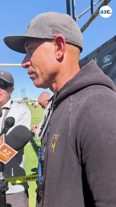 ASU OC Marcus Arroyo talks about how Jake Fette has handled playing time