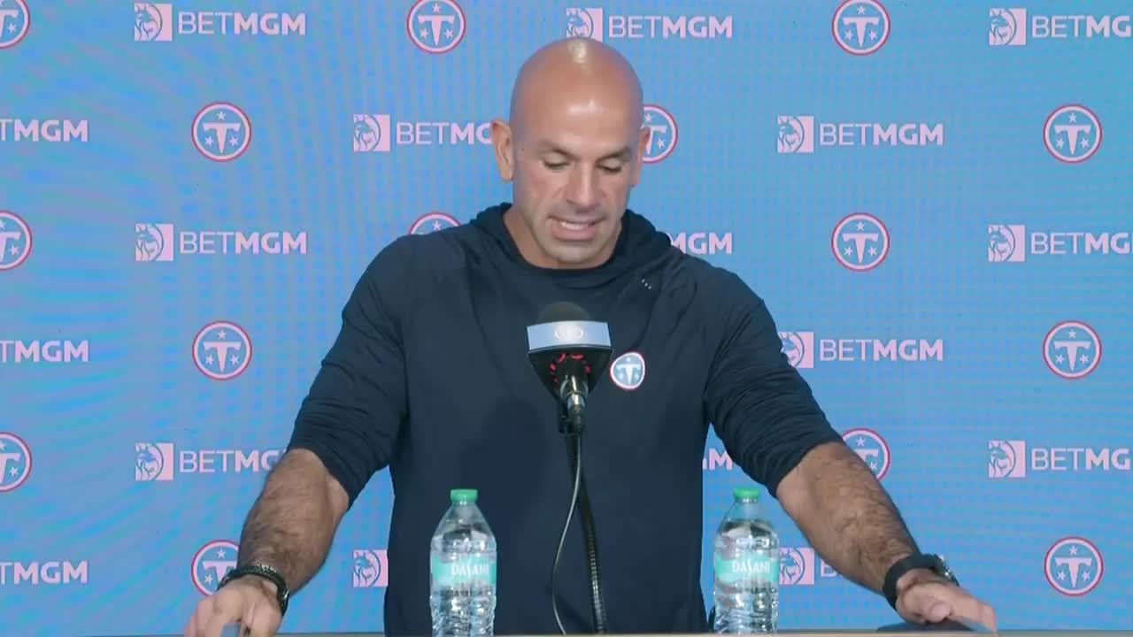 Robert Saleh gives his thoughts on Jordan Elliott's incident