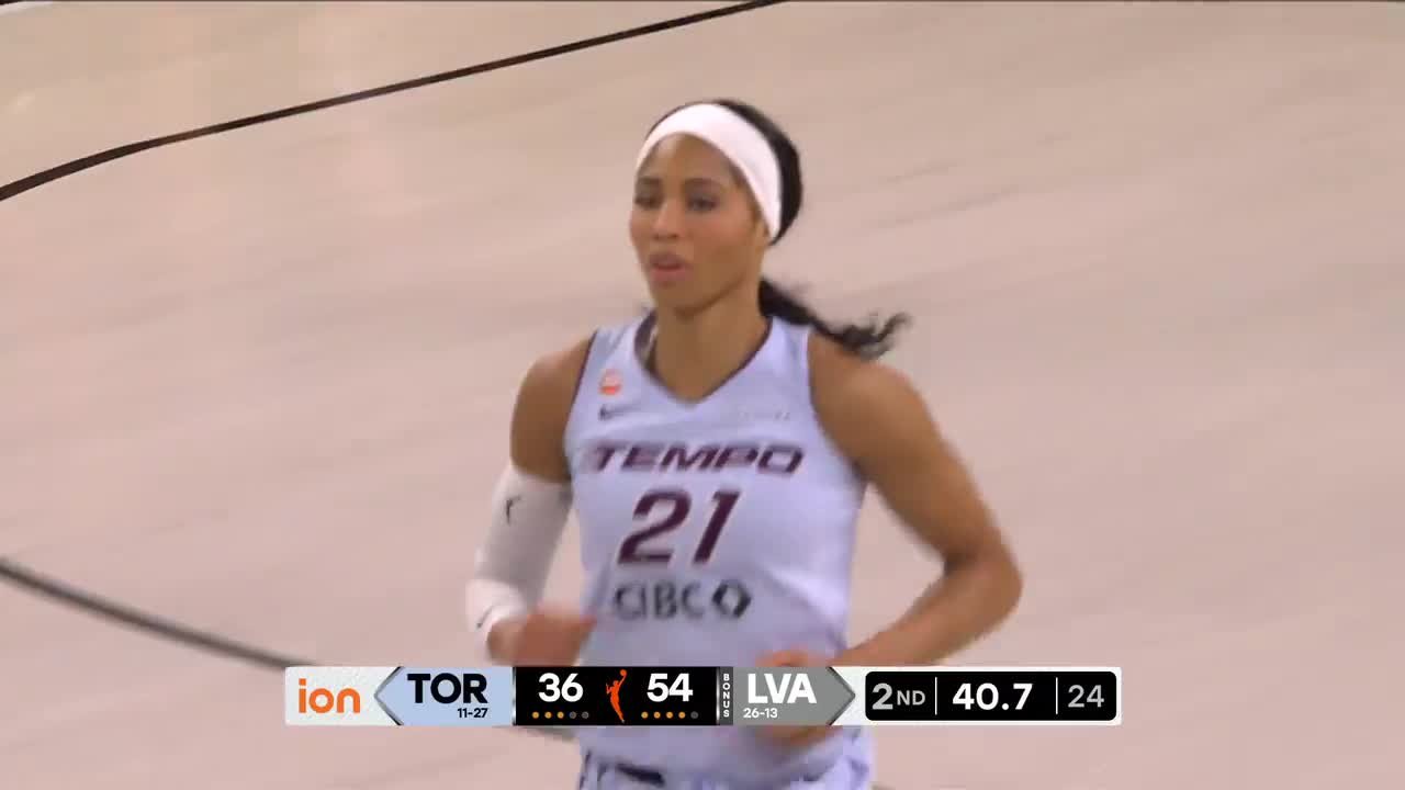 Isabelle Harrison Top Points vs. Las Vegas Aces