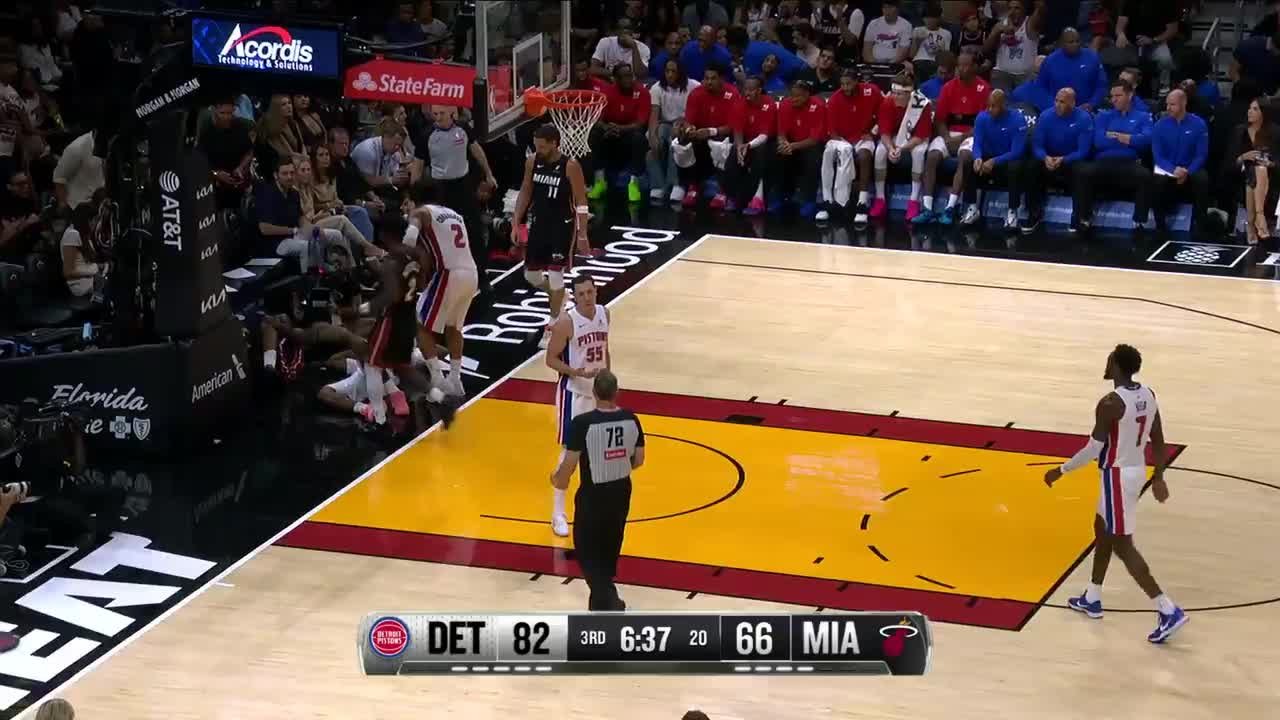 Andrew Wiggins with the hoop & harm
