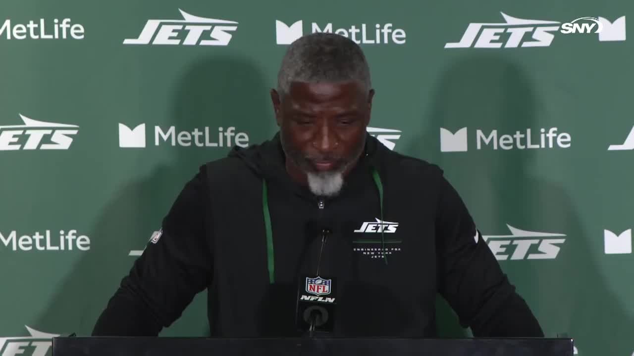 Aaron Glenn talks Jets loss to Giants