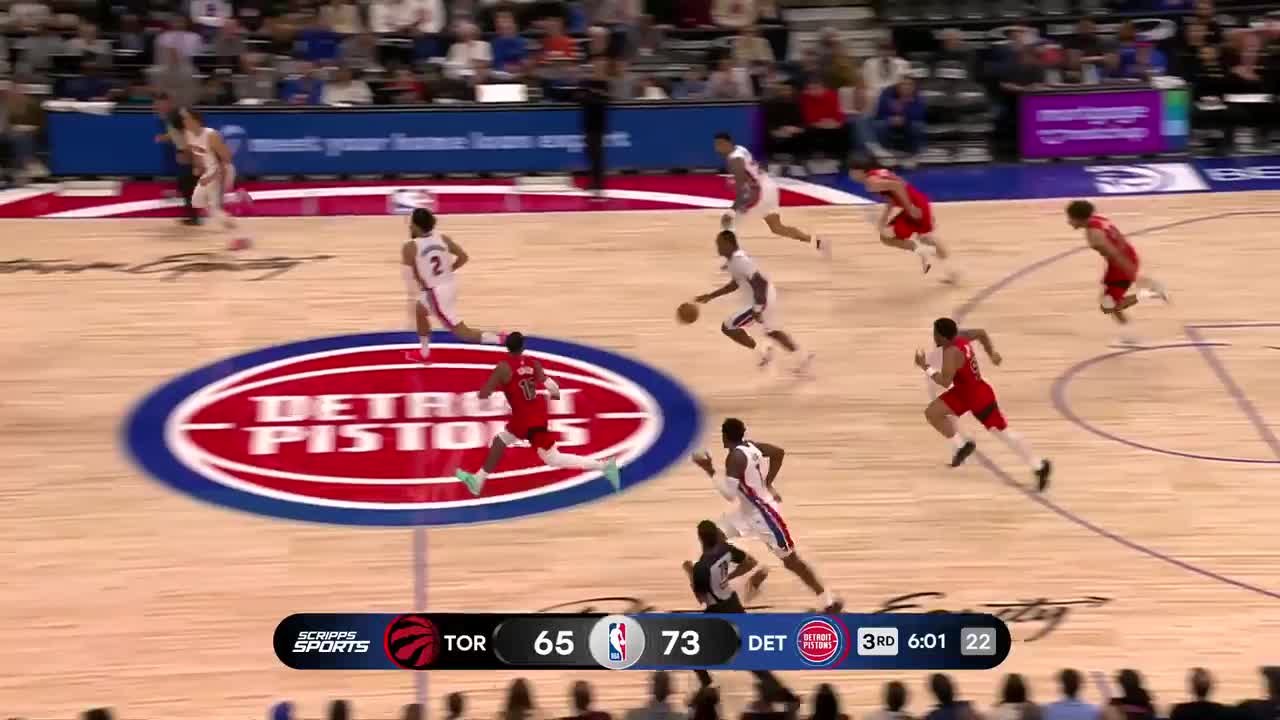 Detroit Pistons vs. Toronto Raptors - Game Highlights