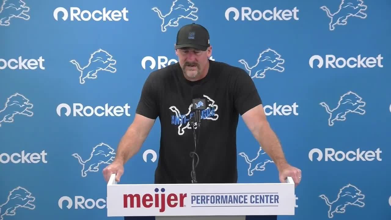 Dan Campbell talks Lions' win vs. Packers during Week 7