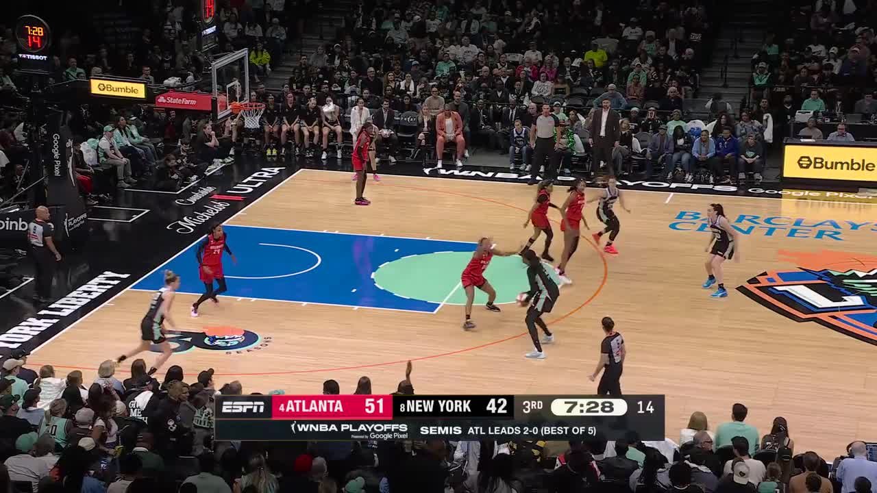Jonquel Jones Top Points vs. Atlanta Dream