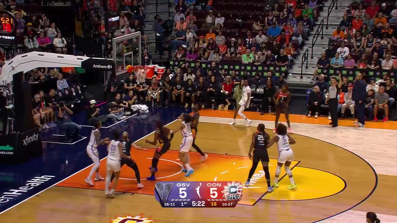 Tiffany Hayes Top Points vs. Connecticut Sun