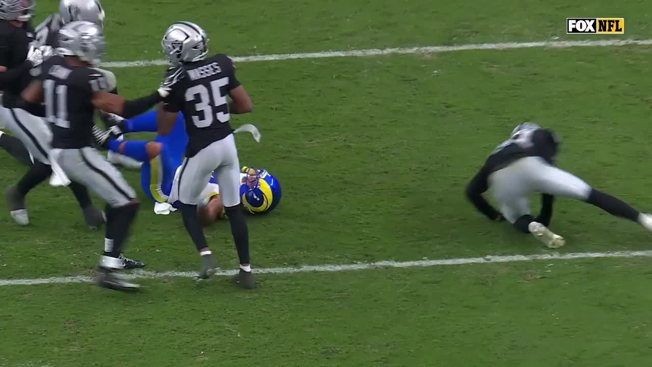 Blake Corum's best plays from 1-TD, 93-yard game vs. Raiders Week 7