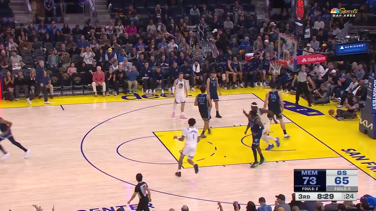 Golden State Warriors vs. Memphis Grizzlies - Game Highlights
