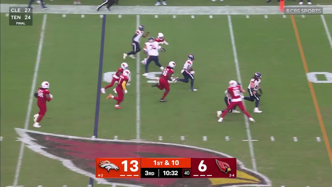 Broncos vs. Cardinals highlights Week 7