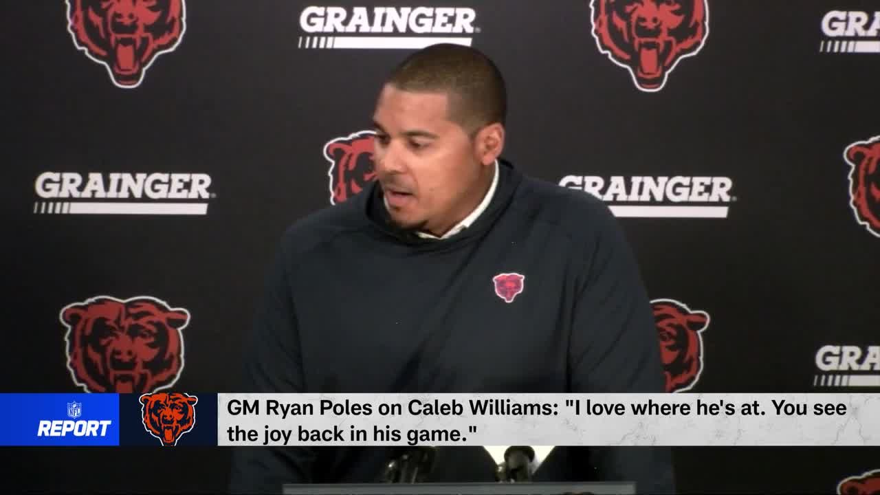 Bears GM Ryan Poles on QB Caleb Williams heading into week 1: 'You see the joy back in his game' 'The NFL Report'