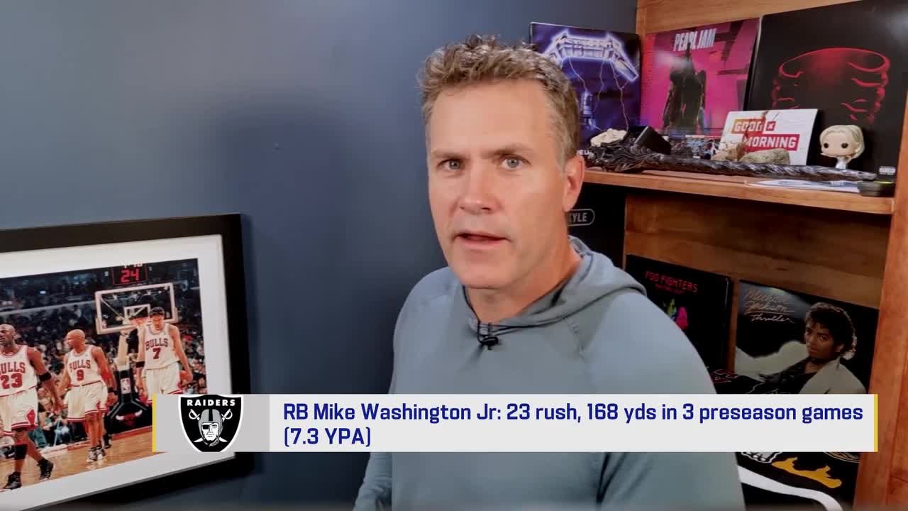 What did we see from Raiders during preseason? 'GMFB'