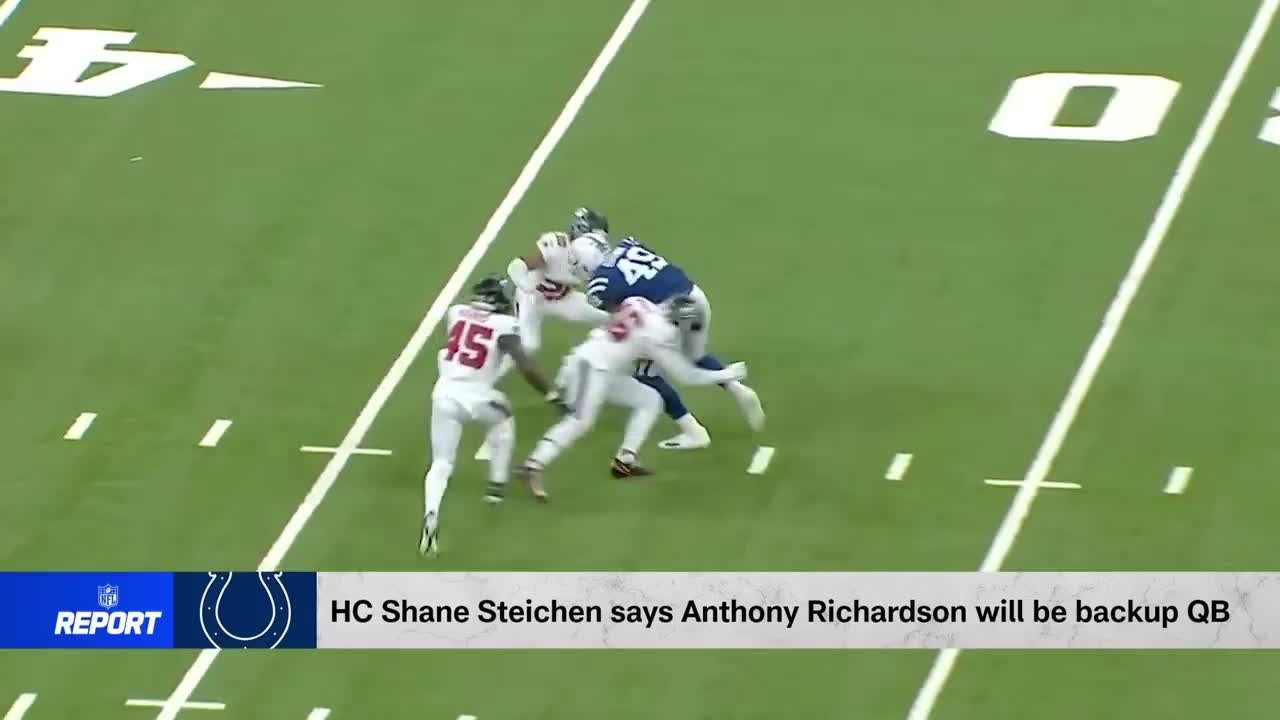 Anthony Richardson named backup QB in Indy 'The NFL Report'