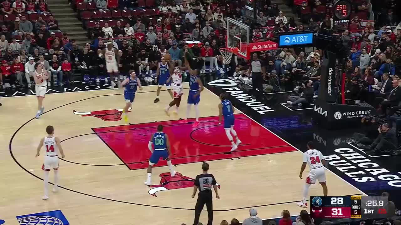 Chicago Bulls vs. Minnesota Timberwolves - Game Highlights