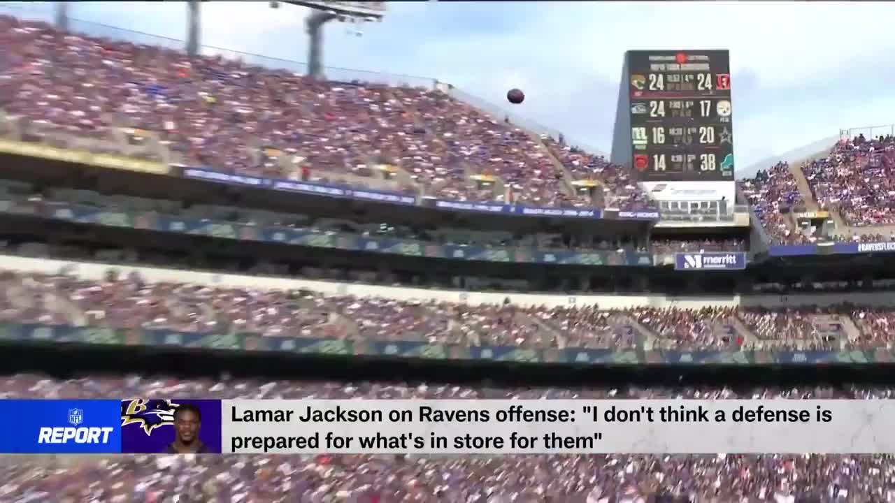 Lamar Jackson on Ravens' offense 