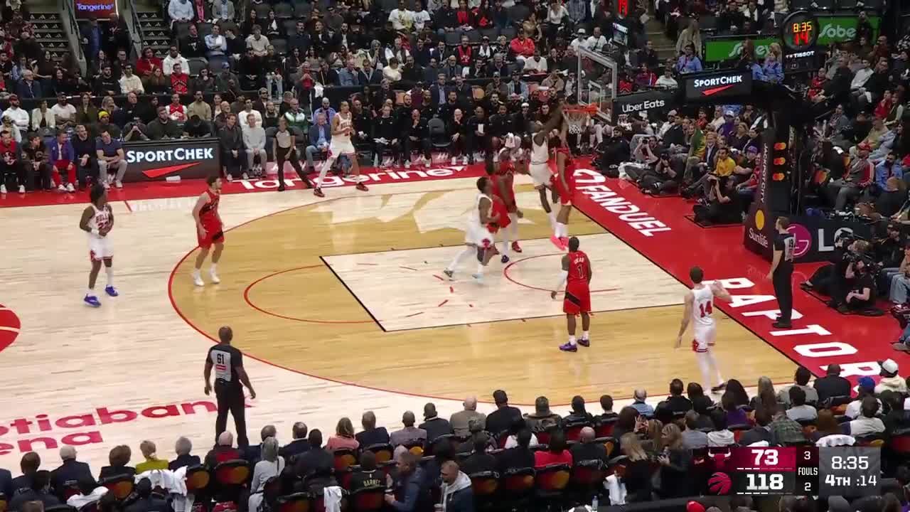 Caleb Wilson with the flush