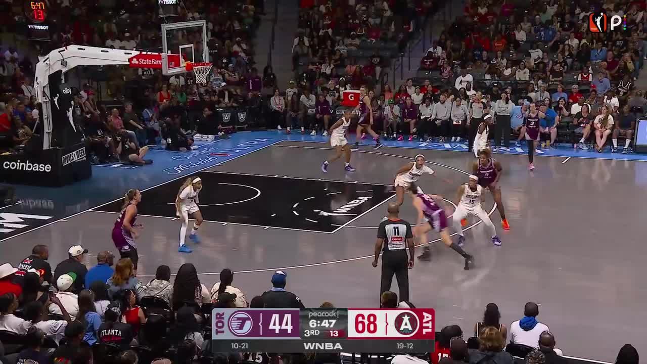 Julie Allemand Top 3-pointers vs. Atlanta Dream
