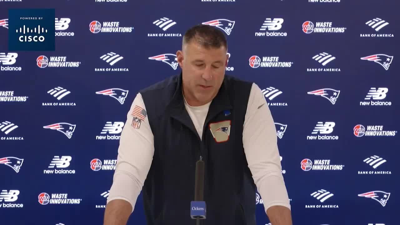 Mike Vrabel comments on the officiating controversy after Week 7