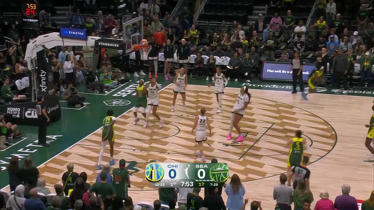 Jordan Horston Top First Basket of The Game vs. Chicago Sky