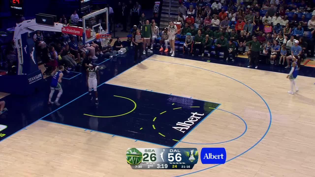 Jordan Horston Top Points vs. Dallas Wings