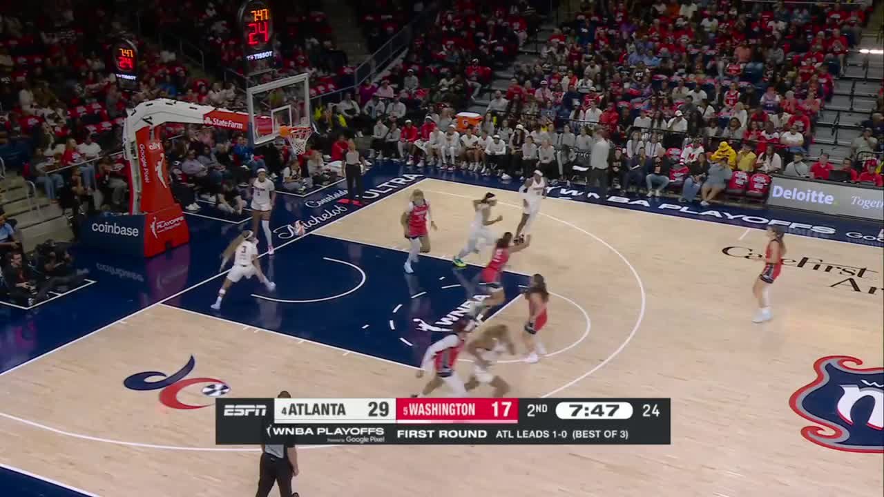 Kiki Iriafen Top Points vs. Atlanta Dream
