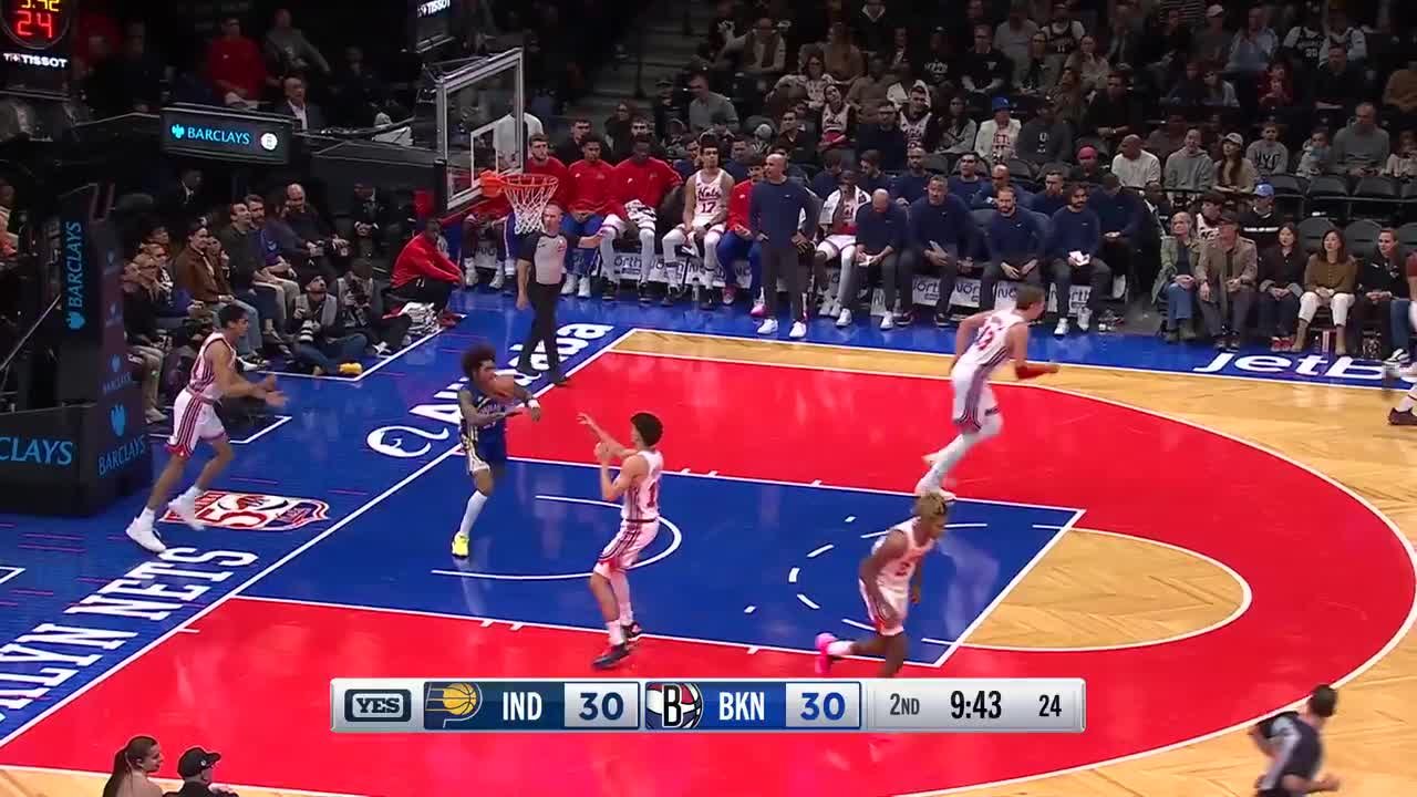 Brooklyn Nets vs. Indiana Pacers - Game Highlights