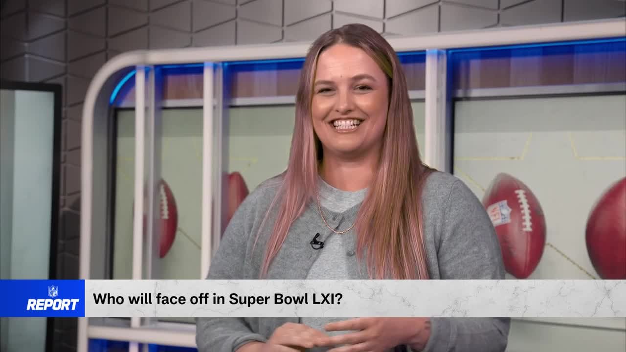 Jourdan Rodrigue shares her SB LXI pick 'The NFL Report'