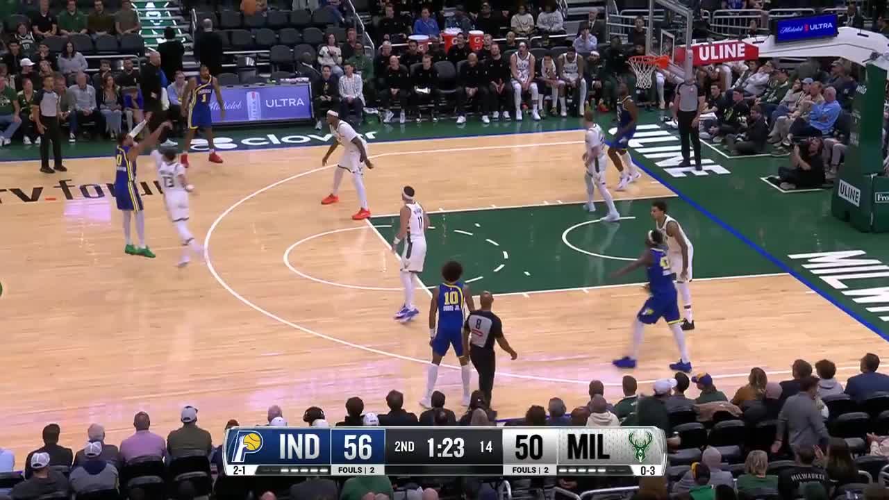 Milwaukee Bucks vs. Indiana Pacers - Game Highlights