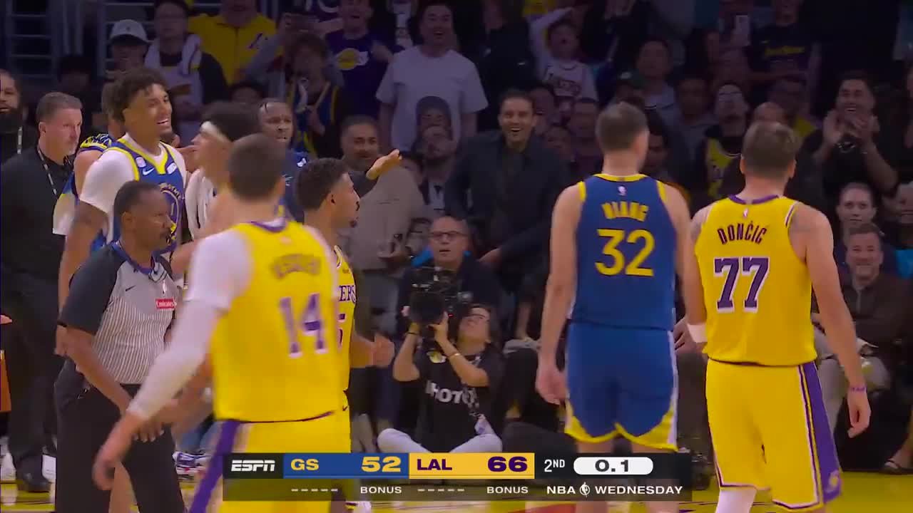 Los Angeles Lakers vs. Golden State Warriors - Game Highlights