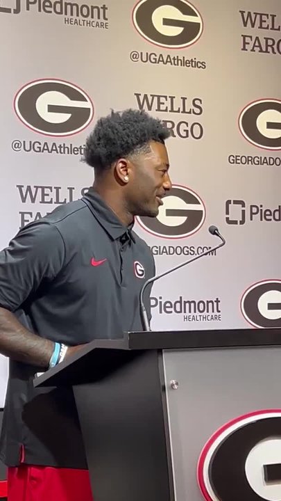 WATCH Sacovie White-Helton on Georgia football QB Gunner Stockton