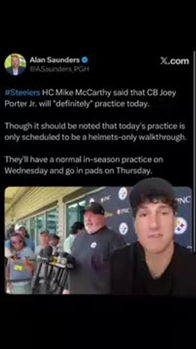 Pittsburgh Steelers Get HUGE Joey Porter Jr. Update