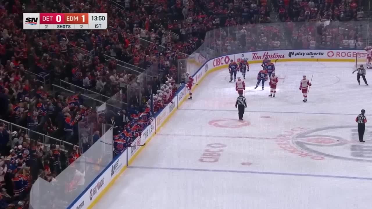 Vasily Podkolzin with a Goal vs. Detroit Red Wings
