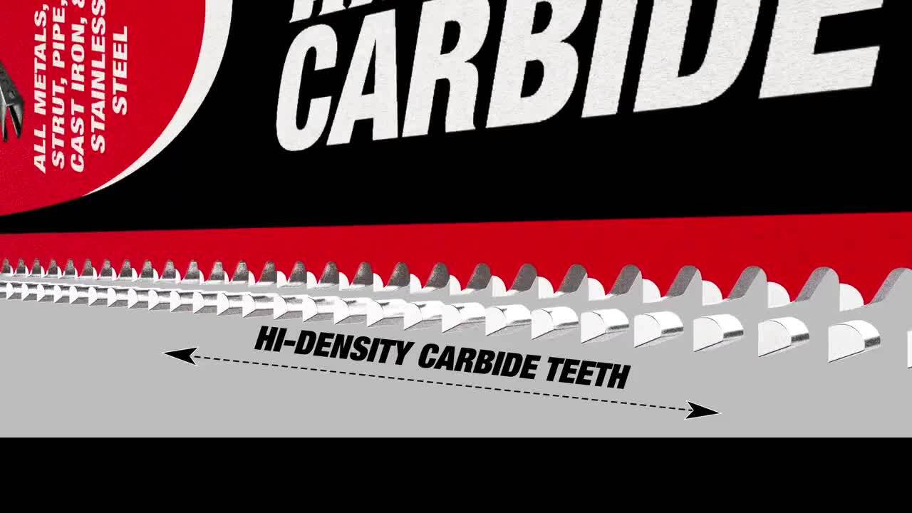 新品 未使用 DIABLO II 北米版 DIABLO 9 in. 10 TPI AMPED Steel Demon Carbide Teeth Reciprocating