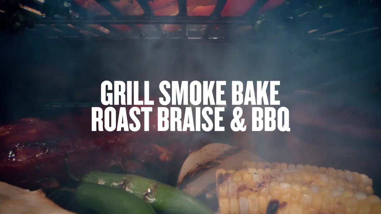 Ironwood XL Wi-Fi Pellet Grill and Smoker in Black