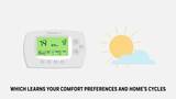 Wi-Fi 7-Day Programmable Smart Thermostat with Digital Backlit Display