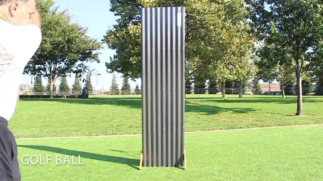 26 in. x 6 ft. Corrugated Foam Polycarbonate Roof Panel in Castle Gray