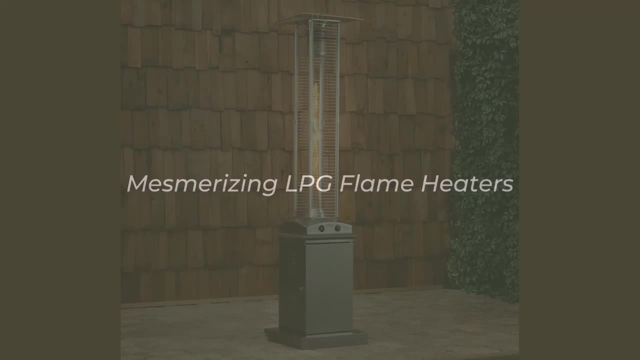 Fire Sense 1500W Adjustable Height Pole Mounted Electric Powder