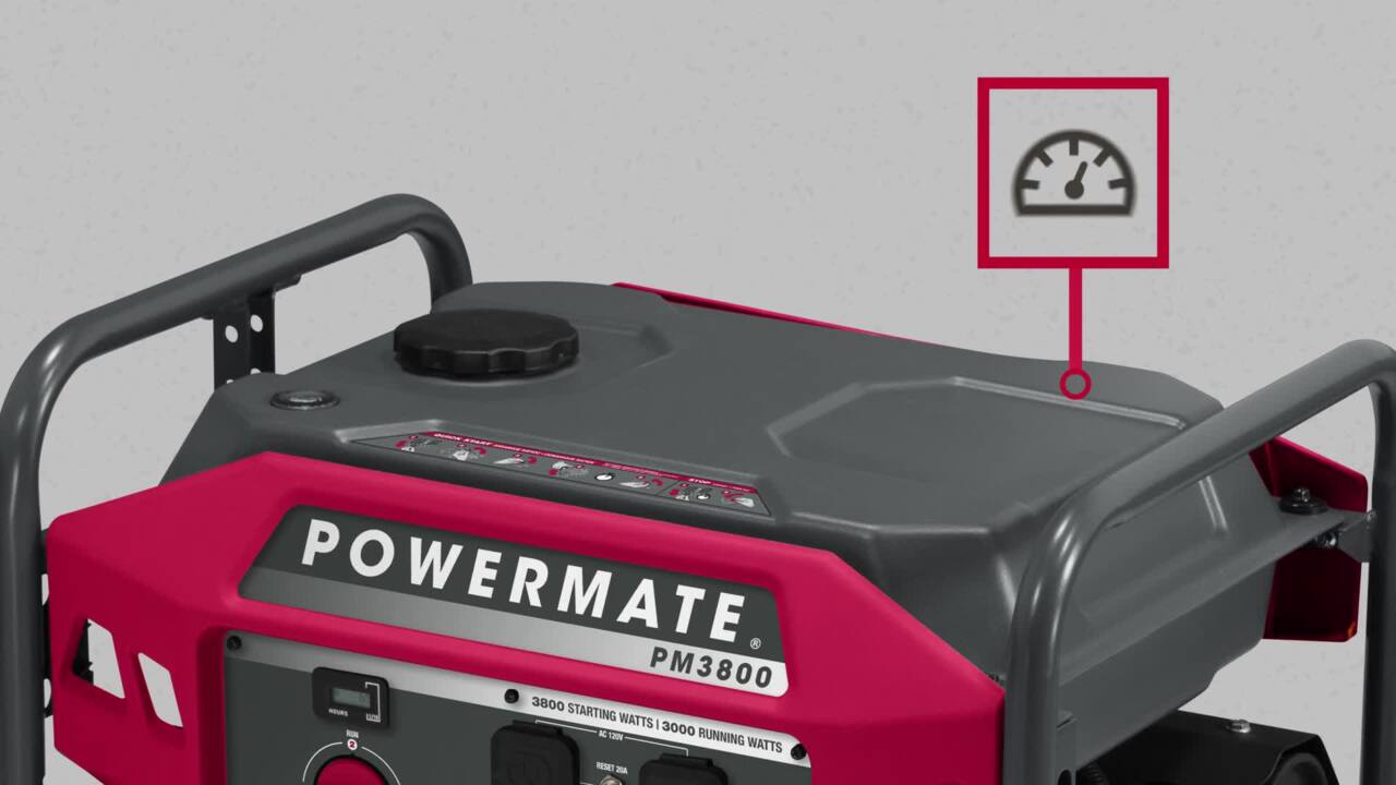 Powermate 8060 - PM3000i 3,000 Watt Inverter Generator
