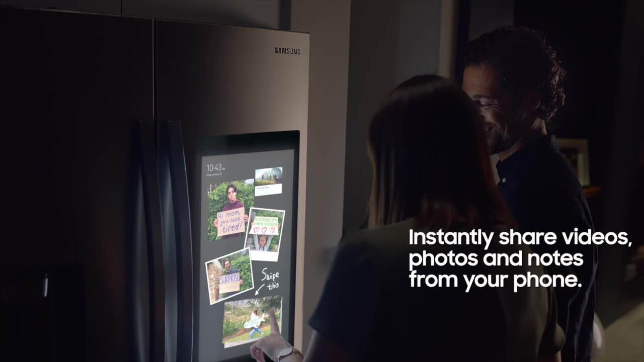 Samsung 30 cu. ft. 3-Door French Door Smart Refrigerator with Family Hub  Stainless Steel RF32CG5900SR/AA - Best Buy