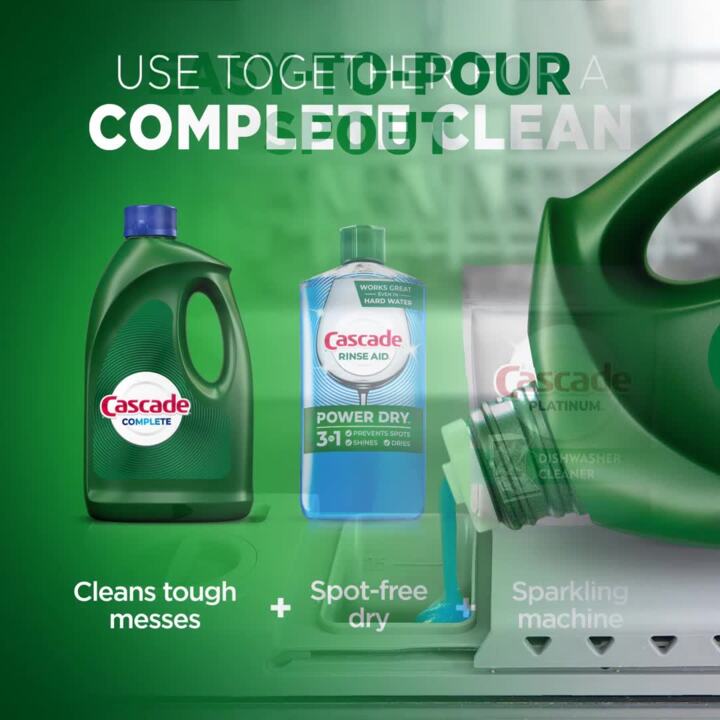 Cascade Platinum ActionPacs Dishwasher Detergent - Fresh (92 ct)