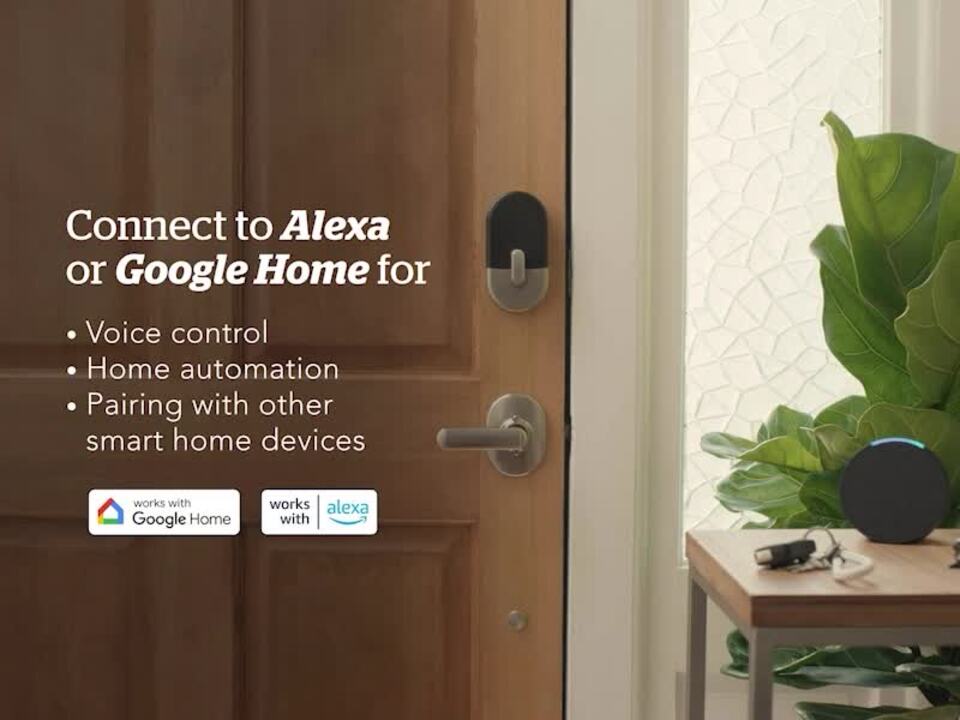 Schlage Remsen Matte Black Electronic Arrive Smart Wifi Deadbolt