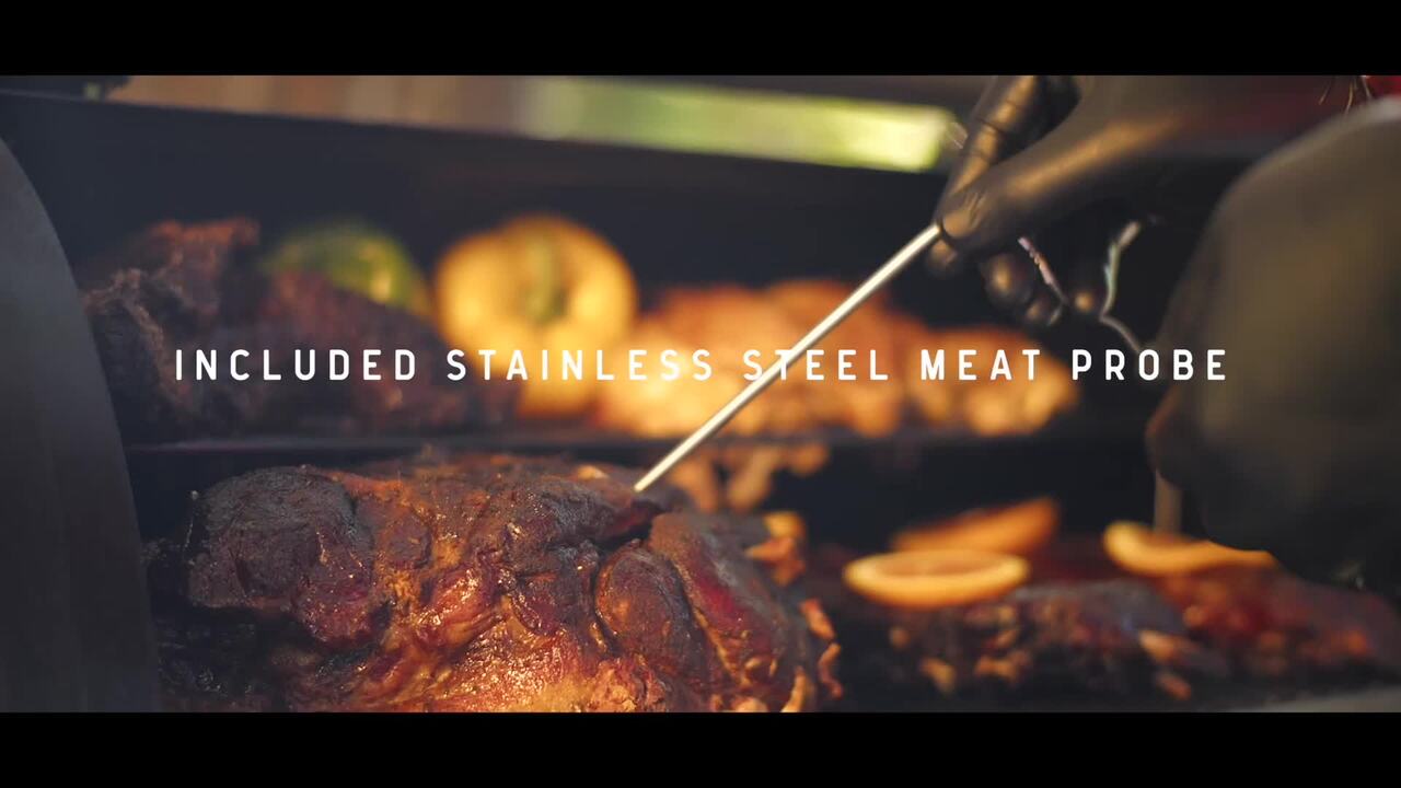 Nexgrill Oakford 28A - 28 in. Pellet Grill Smoker in Black 910