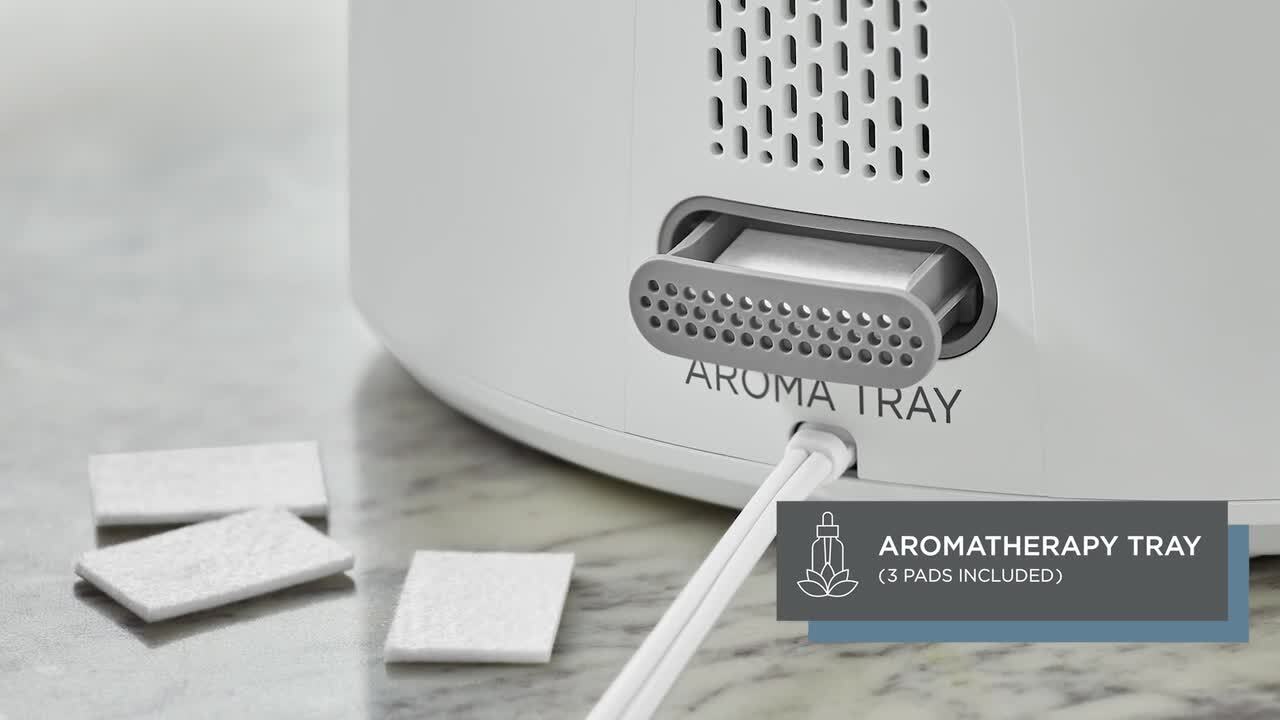 Vissani 1 Gal. Ultrasonic Humidifier 360° Turning Dual Nozzle Cool