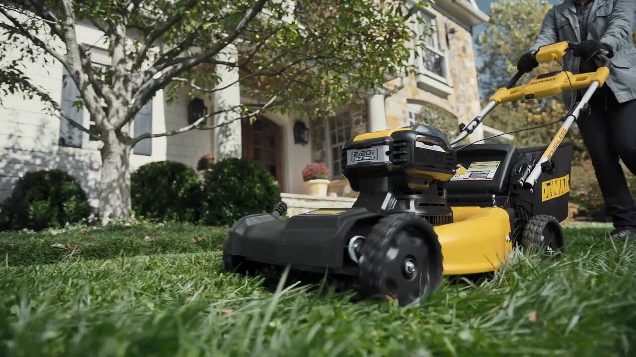 DEWALT 60V MAX 18in. Brushless Battery Powered Chainsaw (Tool Only) with 18in. Chain DCCS672BW1DT618