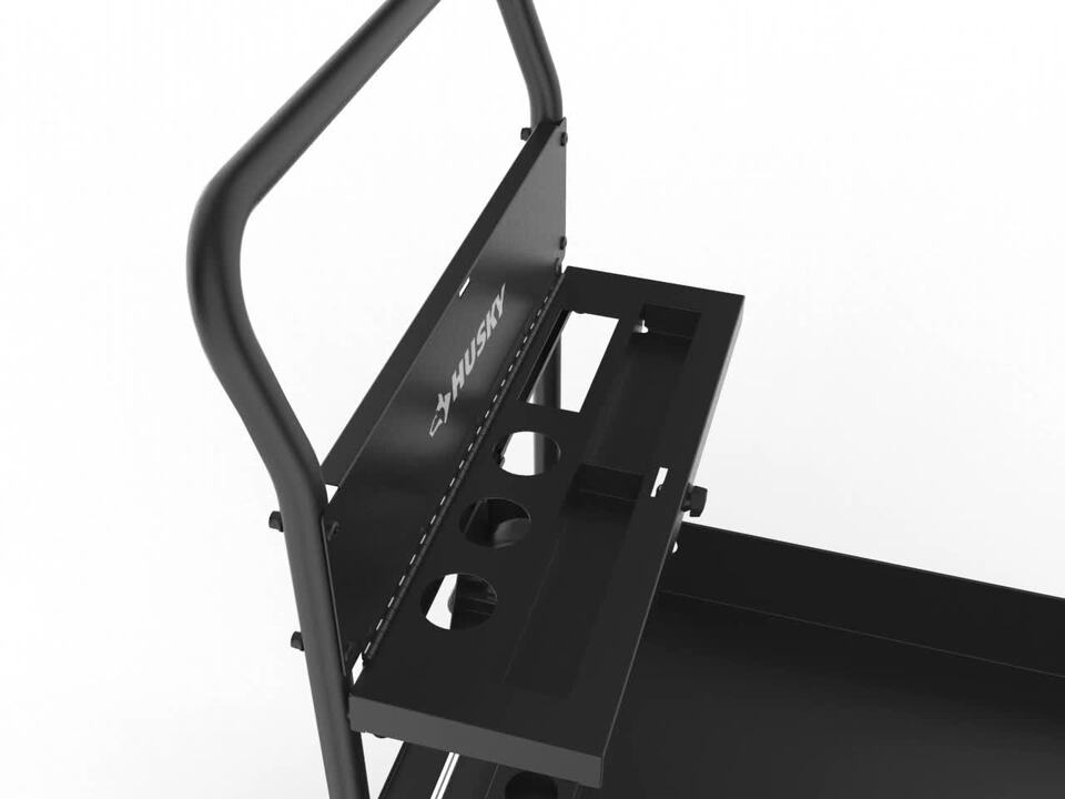 Husky - 38 in. W All-Terrain Folding Tool Cart