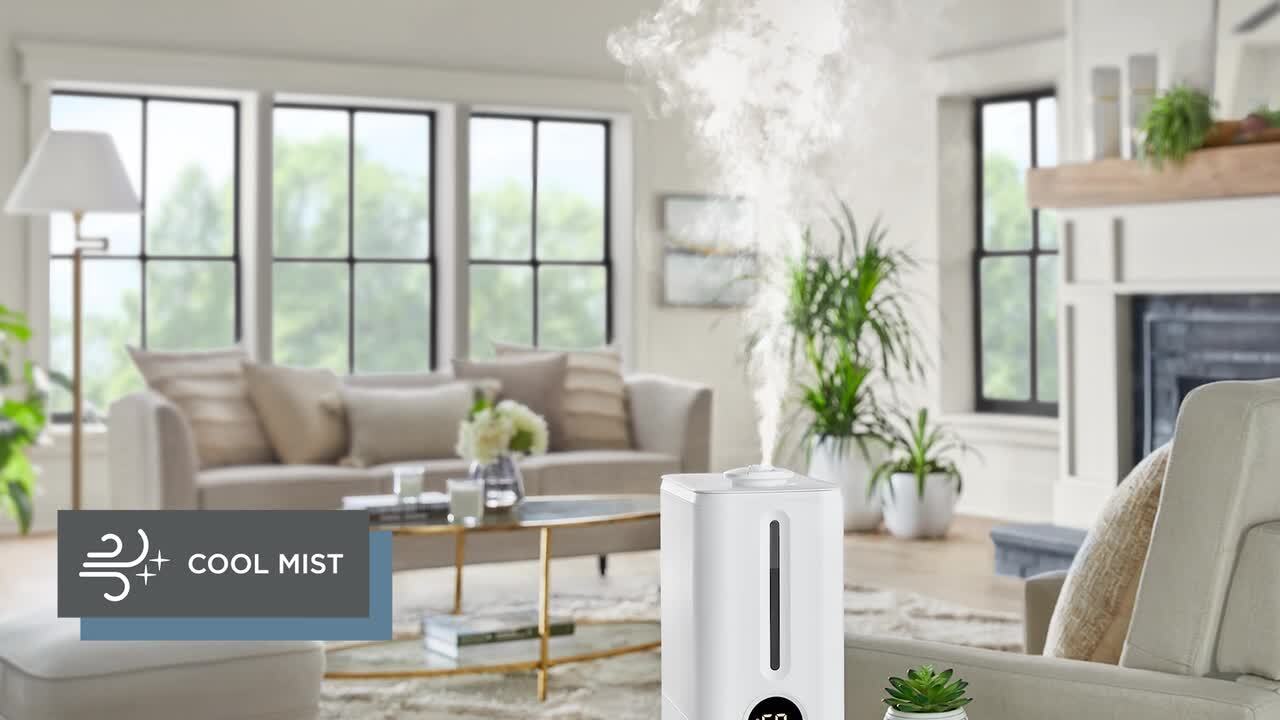 Vissani 1.5 Gal. Ultrasonic Humidifier 360 Degree Turning